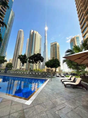 Near Burj Khalifa, Dubai Fountain view, Dubai Mall in 10 mins walk